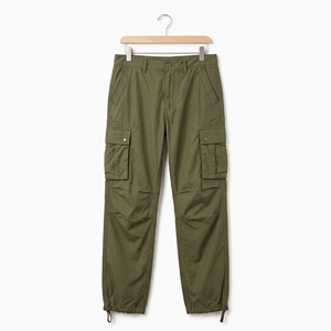 Pantalon cargo d'été en nylon léger pour homme, décontracté et utilitaire, OEM ODM, vente en gros, usine, logo personnalisé, faible MOQ - Product Image 4