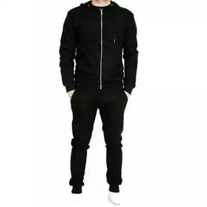 Survêtement de sport pour homme à séchage rapide, couleur unie, pour l'entraînement et la gym - Product Image 1