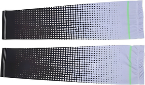 Manchon de compression sportif personnalisé pour la conduite et la pêche, séchage rapide, design noir et blanc, équipement de protection, dernière conception - Product Image 6