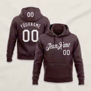 Sudadera con Capucha Personalizada para Hombre, con Logotipo, Nombre y Número Impresos, Forro Polar, Bolsillos, Ropa Deportiva, Ropa de Calle para Invierno, Fabricante - Product Image 4
