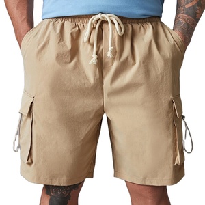 Nouveau short décontracté personnalisé 2024 Slim fit tendance capris Short cargo droit polyvalent pour homme - Product Image 6