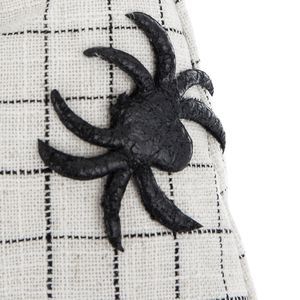 Set di 2 decorazioni di Halloween gnomo con cappello bianco ragno 10.2x5.5x23.5 \ "tessuto per scopi decorativi - Product Image 6