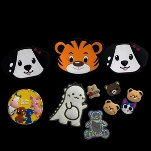 PVC Patch for <b>Dog</b> Harness and Pet <b>Collars</b> Custom Name Rubber Badge Hook and Loop Pet Vest Patch Soft <b>Waterproof</b> Label Bulk - Product Image 1
