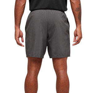 Pantalones Cortos Deportivos Híbridos para Hombre, Diseño Gráfico, 7 Pulgadas, Corte Ajustado, Ligeros, para Entrenamiento, Gimnasio, Fitness, Color Gris Ónix - Product Image 2