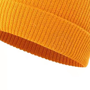 Minimal Beanie <b>Hat</b> Plain Knit Beanie <b>Hat</b> Soft Warm <b>Winter</b> Casual Outdoor Simple Fashion Style - Product Image 5