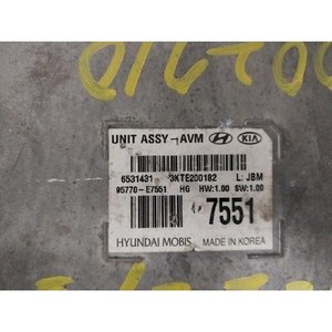 Unidad de Control de Motor (AVM) Original Usada para Grandeur/Azera HG 2011-2017, Número de Pieza 95770E7551 - Product Image 5