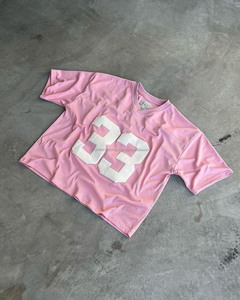 Camiseta de malla para hombre con logotipo personalizado del fabricante, Camiseta extragrande deportiva para fútbol, baloncesto, camiseta cuadrada para hombre - Product Image 2