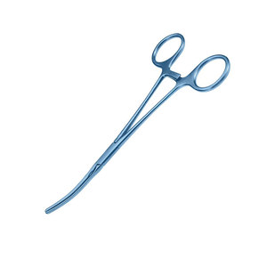 คีมคีบเด็ก Cooley Pediatric Clamp ขนาด 6.75 นิ้ว (17 ซม.) คีมดัดโค้งแบบไม่ทำให้เกิดการบาดเจ็บ  ขาคีมทำจากเหล็ก ได้รับการรับรองมาตรฐาน CE สำหรับเครื่องมือผ่าตัด - Product Image 1