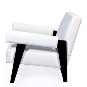 Fauteuil de salon élégant et contemporain pour salon, hôtel, salle d'attente, réception, bureau, chambre à coucher, mobilier d'intérieur moderne - Product Image 5