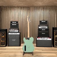 Slick Electric Guitar SL50K Aged Surf Green Tele style 2 single Pick Up for Relic and Vintage with Swamp Ash body