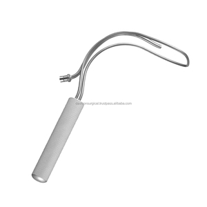 เครื่องมือถ่างหน้าอกแบบใยแก้วนำแสง BIGGS FACE LIFT RETRACTOR ขนาด 23 ซม. / กว้าง 52 มม. ทำจากสแตนเลสสีเงิน มองเห็นได้ชัดเจน ใช้ซ้ำได้สำหรับการผ่าตัด - Product Image 3