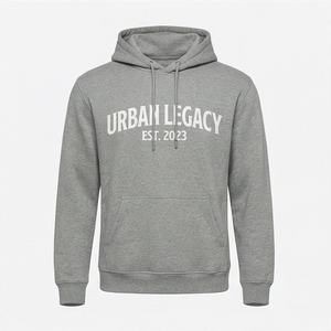 Wholesale Unisex Hoodies 280 GSM Lightweight Sweatshirts Factory Price Comfortable Soft Premium Warm Pullover Bulk Custom Logo - Product Image 1