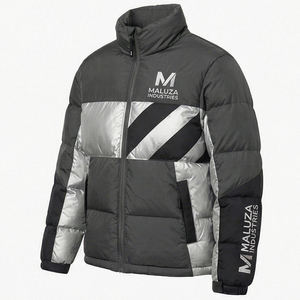 Veste matelassée imperméable pour homme, veste d'hiver chaude et isolante, vêtements de rue pour l'extérieur, fabrication OEM - Product Image 3