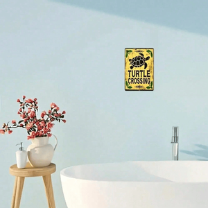 CIFbuy Panneau en aluminium rustique vintage 20,3x30,5 cm TikTok pour service de retrait Temu, panneau de jardin et de pelouse - Product Image 2