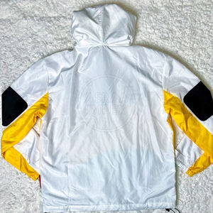 Ensemble de survêtement coupe-vent personnalisé pour homme, short et veste, ensemble jogging deux pièces avec fermeture éclair, polyester - Product Image 4