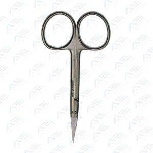 Lame extra fine en acier inoxydable, coupe-manucure classique et durable, ciseaux pour enlever les cuticules des ongles, instruments de beauté, outils de soin des ongles - Product Image 3