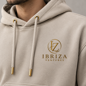 Sudadera con Capucha Unisex de Invierno, 100% Algodón Tejido, Color Sólido, Ecológica, Corte Holgado, con Logotipo Personalizado Impreso en Serigrafía en la Parte Delantera - Product Image 3