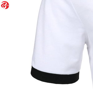 Chemises décontractées de luxe pour hommes, unies, en coton/polyester de haute qualité, avec logo personnalisé sur le devant, manches courtes, respirantes, légères et écologiques - Product Image 4