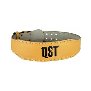 Leather Weightlifting Gym <b>Belt</b> Bodybuilding <b>Training</b> Lumber Back Support Tapered Design 4 Inch Padded <b>Weight</b> Lifting <b>Belts</b> - Product Image 2