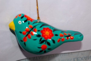 Adornos de Pájaros Coloridos Hechos a Mano, Tamaño Mediano, Decoración Colgante, Estilo de Dibujos Animados, Manualidades de Plástico, Decoración para Árbol de Navidad - Product Image 3