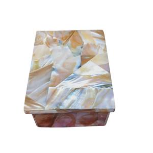 กล่องเครื่องประดับหรูหราประดับเปลือกหอยมุก งานแฮนด์เมด กล่องเก็บของตกแต่งสำหรับผู้หญิง ของขวัญ ของตกแต่งบ้าน - Product Image 4