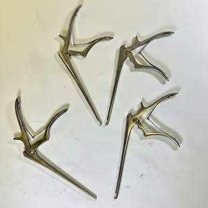 Juego de 4 Codman Kerrison Rongeurs 1 2 3 5mm x 40 °   Up x 7" Ortopedia Neurología - Product Image 1