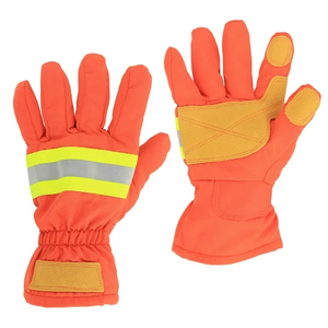 Fire Retardant <b>Gloves</b> Heat Resistant Flame Retardant Rescue <b>Gloves</b> with Anti-Slip Function for Firefighters - Product Image 1