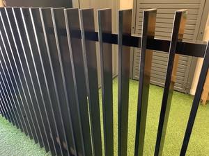 Paneles verticales decorativos de metal y aluminio para soldadura de jardín, valla de hoja de piquete, valla de hoja de listón de aluminio para exteriores - Product Image 4