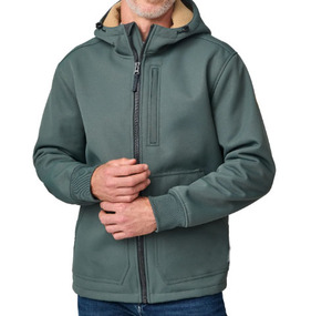 Veste softshell d'hiver de haute qualité pour homme, fermeture éclair sur le devant - Product Image 5