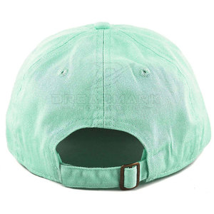 Casquette de baseball unisexe en coton vert menthe de DREADMARK INDUSTRIE, réglable, couleur unie, décontractée, pour le printemps et l'été - Product Image 5