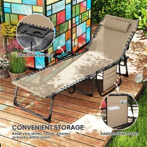 Outdoor Camping Fishing Chair Comfortable Armchair for Office Use or Leisure for Sun Lounging - Product Image 5