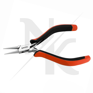Premium <b>Wire</b> Wrapping Stainless Steel Ergo Round Nose Pliers 115mm Jewelry <b>Craft</b> Pliers for Jewelry Repair and Beading Pliers - Product Image 6