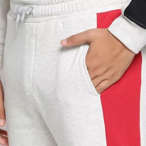 Chándal Deportivo Informal con Capucha y Bloques de Color para Adultos, Ropa Deportiva Transpirable de Manga Larga para Invierno con Bolsillos Laterales - Product Image 5