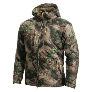 2023 Custom Mens Hunting <b>Jacket</b> Orange Camouflage Duck Winter <b>Waterproof</b> Outdoor 100% Polyester Custom Logo OEM Service - Product Image 1