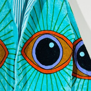 Chaqueta de Mujer Ecológica, Transpirable, 100% Algodón, Antiarrugas, de Secado Rápido, Acolchada, Kantha Sanganeri Jaipuri, para Primavera, Otoño e Invierno - Product Image 6