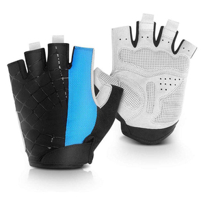 Half Finger Cycling Gloves Breathable PU Material Unisex Racing Gloves with Hook And Loop Closure Universal Fit - Product Image 5