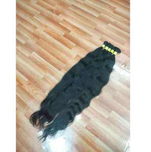 Meilleures ventes de mèches de cheveux humains vierges indiens bruts, texture Deep Wave, pour coiffures bouclées et looks de soirée, au meilleur prix du marché - Product Image 1