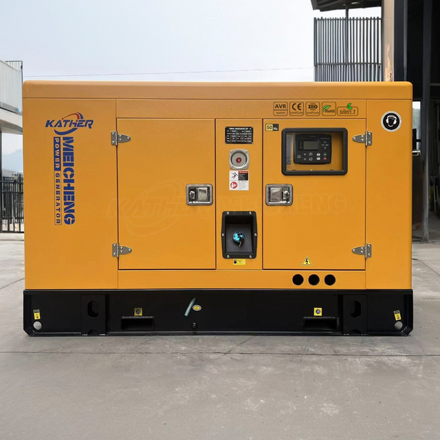 50/60HZ 20kw 25kw 30kw 50kw 60kw Silent Diesel Generators Powered by Cumins Weicha Parkins Standby Genset Electricity Generation