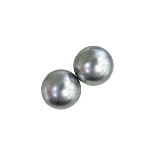 Pendientes de Perlas Negras Redondas de 10-11 mm, Chapados en Oro y Plata S925, con Caja de Regalo, Diseño Elegante, Venta al Por Mayor del Fabricante - Product Image 5