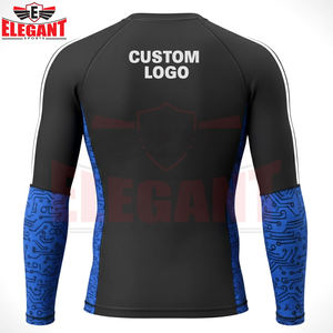 Conjunto de Pantalones Cortos y Camiseta de Compresión para MMA BJJ, Transpirable, Ecológico, de Secado Rápido, con Estampado por Sublimación, de Alta Calidad, Doble Capa, para Hombre Adulto - Product Image 3