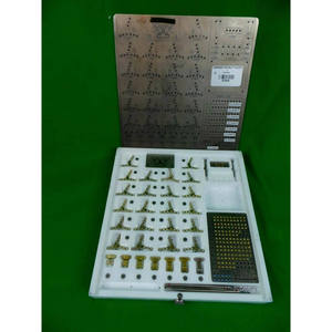 Azicon's Universal CMF Plating System Maxillofacial Trauma Reconstruction Bone Plate <b>Screw</b> Bending Forceps <b>Driver</b> Guide Tools - Product Image 4