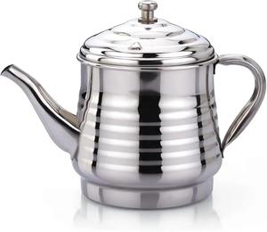 Casserole en acier inoxydable avec double poignée, petite marmite de cuisson compatible induction, ustensile de cuisine - Product Image 1