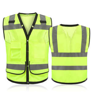 Chaleco de seguridad reflectante de alta visibilidad al por mayor, chaleco/ropa de seguridad de malla - Product Image 2