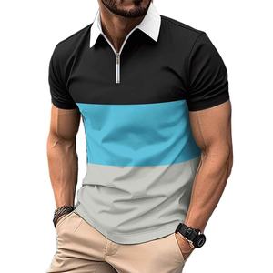 Ropa de Golf, Tejido Sólido, Bordado, Estampado, Diseño Personalizado, Secado Rápido, para Hombre y Mujer, Camisetas de Golf, Corte Regular, Poliéster para Hombre - Product Image 6