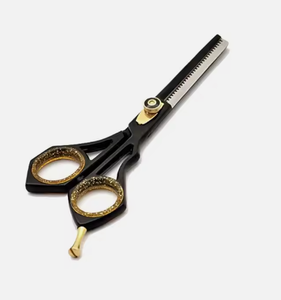 Ciseaux professionnels de coiffure en acier inoxydable de 5,5 pouces, de haute qualité, pour la coupe des cheveux, légers, fournitures de salon de coiffure - Product Image 3