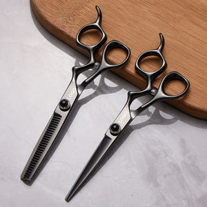 Ciseaux de coiffure 6'' en acier inoxydable JP, ensemble de ciseaux de barbier professionnels pour la coupe de cheveux, avec sac inclus - Product Image 6