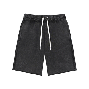 Super Quality Summer <b>Men's</b> Fashion Stretch Casual Canvas Solid Elastic Mid Waist 100% Nylon Short <b>Jeans</b> Quick Dry OEM Service - Product Image 6