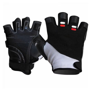 Pakistan Manufacturer New custom Design Wholesale Half Finger <b>Weight</b> Lifting <b>Gloves</b> Leather Non-Slip Lightweight Breathable - Product Image 1