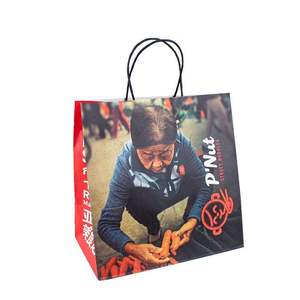 Bolsas de Papel Kraft Ecológicas al por Mayor con Asas Planas para Entrega en Restaurantes, Bolsas para Llevar Sushi, Empaque de Alimentos para Supermercados - Product Image 5