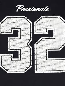 Maillot de sport rétro pour homme 32, respirant, en toile, streetwear athlétique, unisexe, couleur personnalisable, coupe oversize, 100% coton, séchage rapide - Product Image 3